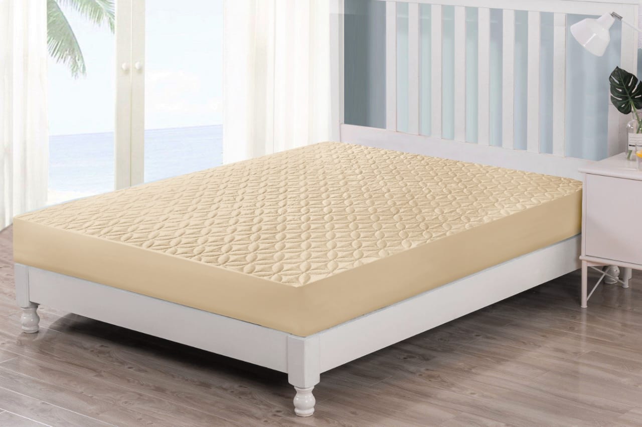 Premium Quality Ultrasonic Quilted Waterproof Mattress Cover Available in Multiple Sizes