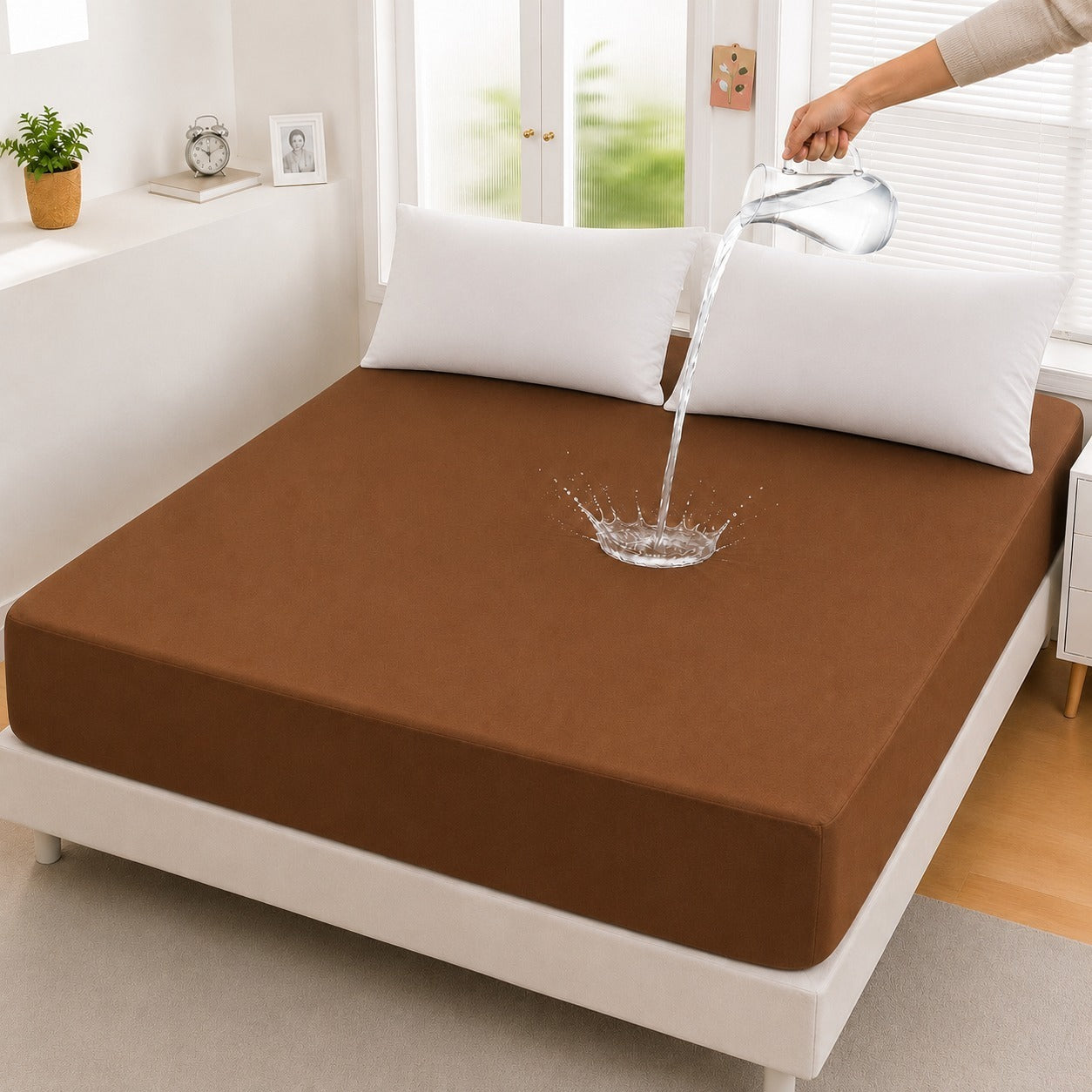 Premium Quality Terry Cotton Waterproof Mattress Protector