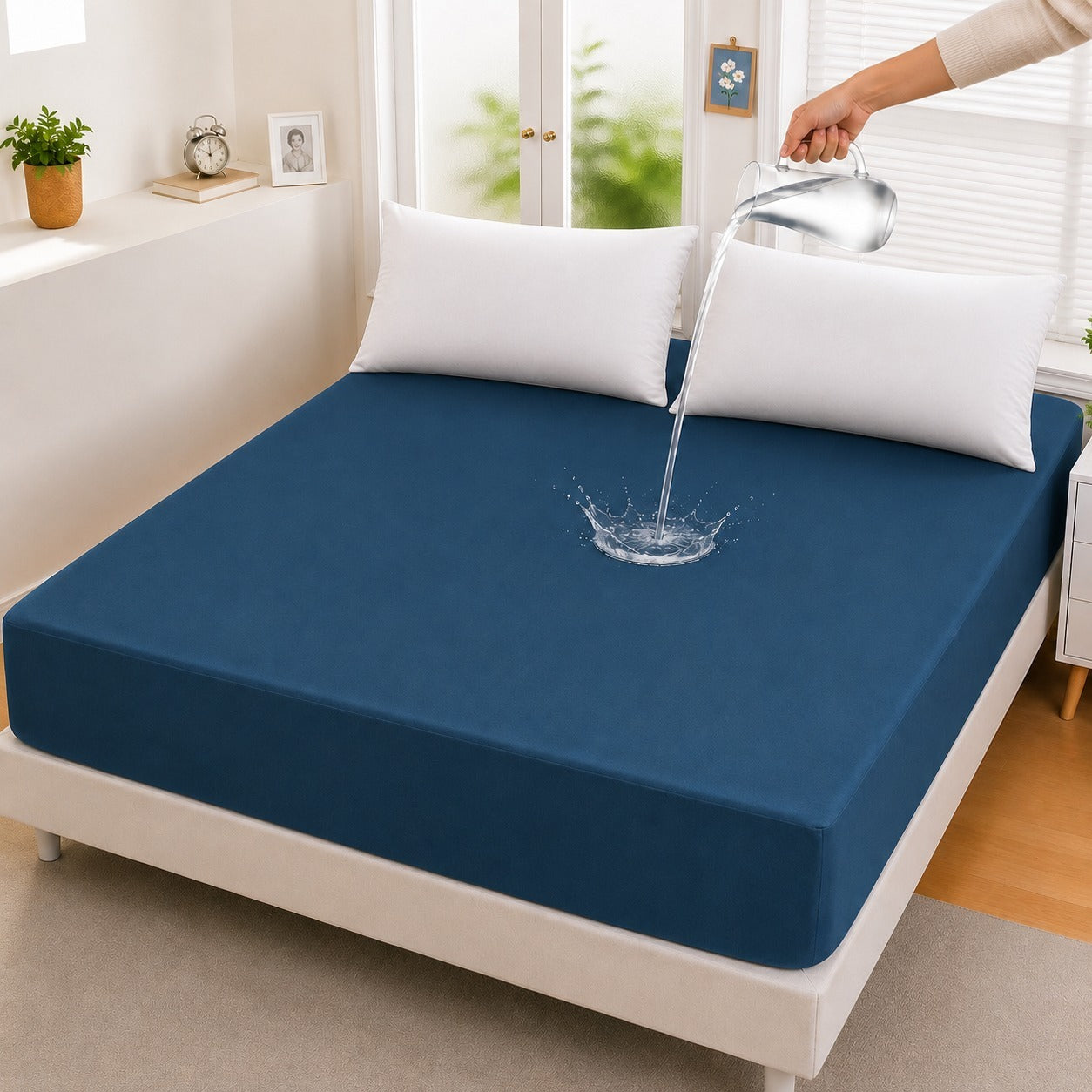 Premium Quality Terry Cotton Waterproof Mattress Protector
