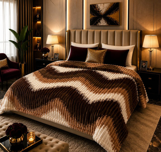 Premium Quality Luxury AC Blanket Puffy Style For Double Bed