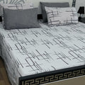 Cotton Bedsheet Set King Size 5Pcs