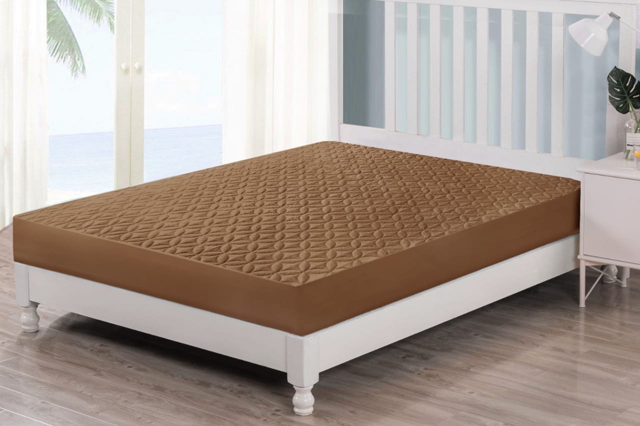 Premium Quality Ultrasonic Quilted Waterproof Mattress Cover Available in Multiple Sizes