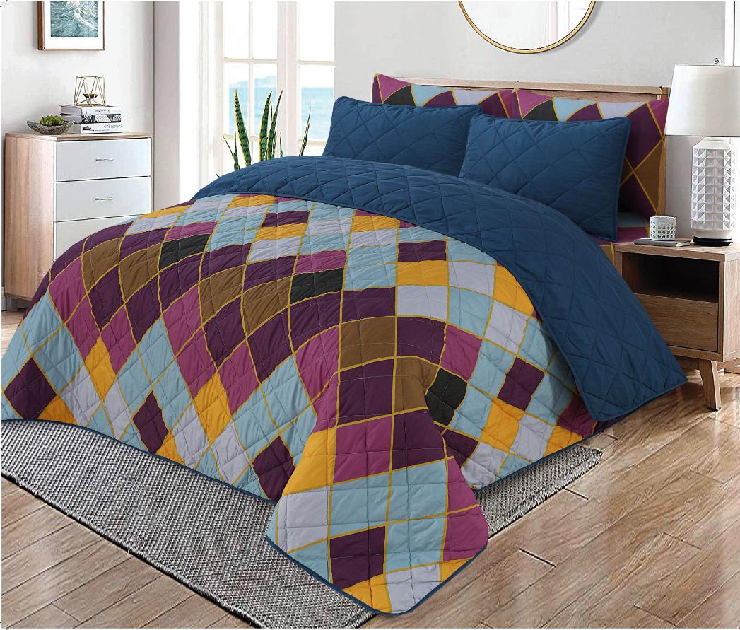 Premium Quality 6Pcs Micro Cotton Comforter Set