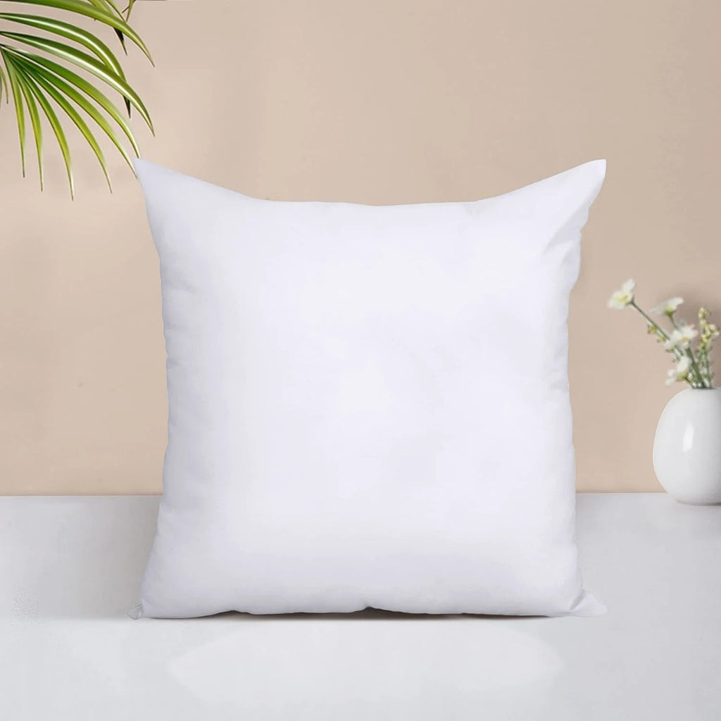 Pack of 5 Premium Polyester Cushion Inserts | 16x16 Inch Throw Pillow Fillings | Soft & Fluffy
